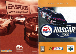 Manual Nintendo N64 NASCAR 99