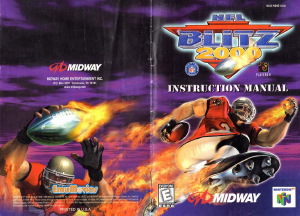 Handleiding Nintendo N64 NFL Blitz 2000