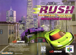 Manual Nintendo N64 San Francisco Rush - Extreme Racing