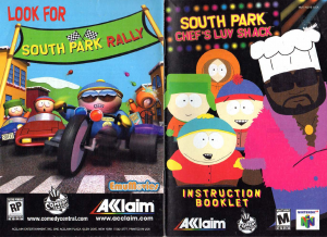 Manual Nintendo N64 South Park - Chefs Luv Shack