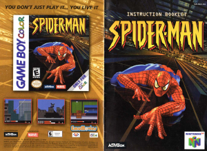 Manual Nintendo N64 Spider-Man