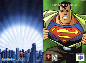 Handleiding Nintendo N64 Superman
