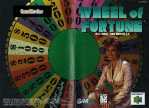 Handleiding Nintendo N64 Wheel of Fortune