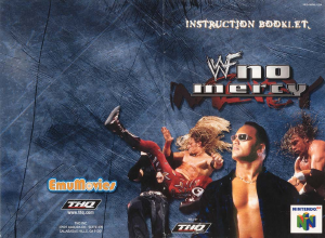 Handleiding Nintendo N64 WWF No Mercy