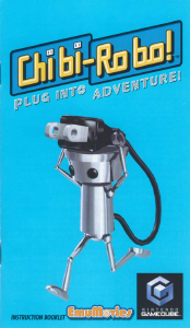 Manual Nintendo GameCube Chibi-Robo! - Plug into Adventure