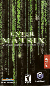 Manual Nintendo GameCube Enter the Matrix