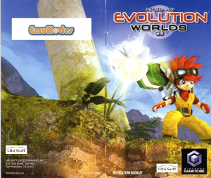 Manual Nintendo GameCube Evolution Worlds