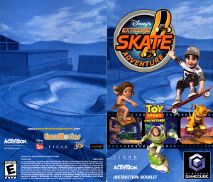 Manual Nintendo GameCube Extreme Skate Adventure