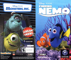 Manual Nintendo GameCube Finding Nemo