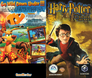 Manual Nintendo GameCube Harry Potter and the Chamber of Secrets