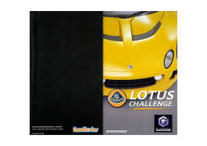 Manual Nintendo GameCube Lotus Challenge