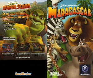 Manual Nintendo GameCube Madagascar