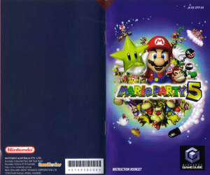Manual Nintendo GameCube Mario Party 5