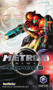 Manual Nintendo GameCube Metroid Prime 2 - Echoes