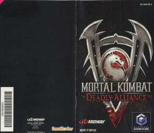 Manual Nintendo GameCube Mortal Kombat - Deadly Alliance