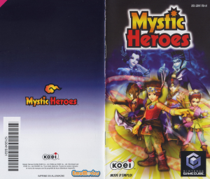 Manual Nintendo GameCube Mystic Heroes