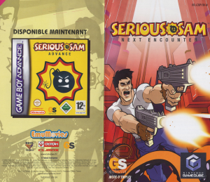 Manual Nintendo GameCube Serious Sam - Next Encounter