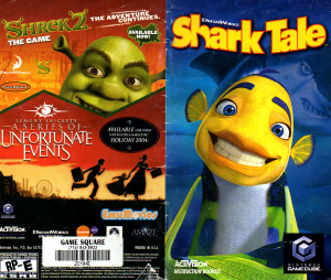 Manual Nintendo GameCube Shark Tale