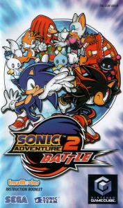 Manual Nintendo GameCube Sonic Adventure 2 - Battle