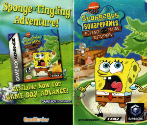 Manual Nintendo GameCube SpongeBob SquarePants - Revenge of the Flying Dutchman