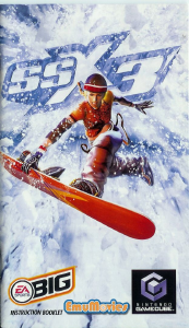 Manual Nintendo GameCube SSX 3