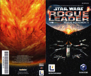 Manual Nintendo GameCube Star Wars - Rogue Squadron II - Rogue Leader