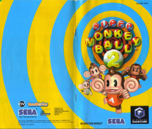 Manual Nintendo GameCube Super Monkey Ball 2