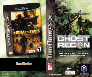 Manual Nintendo GameCube Tom Clancys Ghost Recon