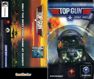 Manual Nintendo GameCube Top Gun - Combat Zones