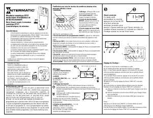 Mode d’emploi Intermatic DT17 Interrupteur minuteur