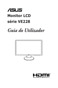 Manual Asus VE228H Monitor LCD