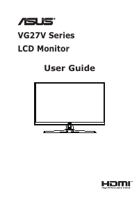 Manual Asus VG27VH1B LCD Monitor