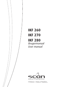 Handleiding Scandomestic IKF 260 Kookplaat