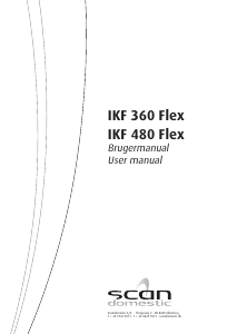 Handleiding Scandomestic IKF 360 Kookplaat