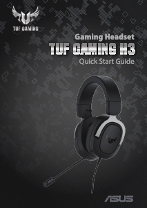 كتيب أسوس TUF GAMING H3 مجموعة الرأس