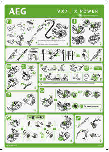 Manuale AEG VX7-2-ÖKOX Aspirapolvere