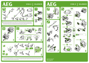 Käyttöohje AEG VX82-1-2ST Pölynimuri