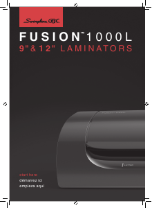 Manual GBC Swingline Fusion 1000L Laminator