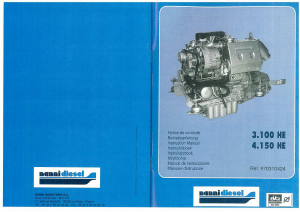 Manual Nanni 3.100HE Boat Engine