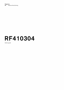 Bedienungsanleitung Gaggenau RF410304 Gefrierschrank