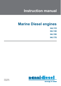 Manual Nanni H4.130 Boat Engine