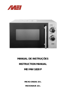 Manual MEI MW 1828 P Microwave