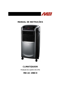 Manual MEI AC 2980 H Ar condicionado