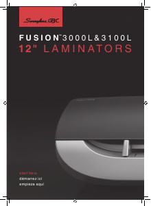 Manual de uso GBC Swingline Fusion 3000L Plastificadora