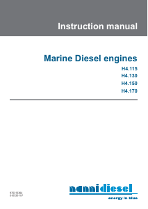 Handleiding Nanni H4.170 Scheepsmotor