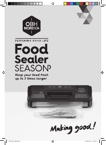 Manual OBH Nordica 7940 Season Vacuum Sealer