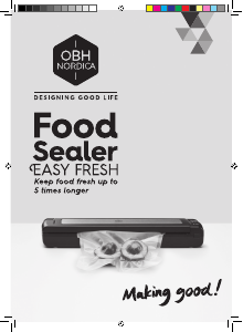 Manual OBH Nordica 7965 Easy Fresh Vacuum Sealer