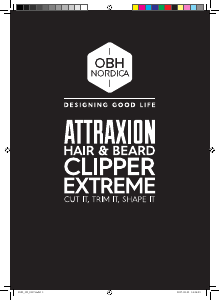 Manual OBH Nordica 5593 Extreme Hair Clipper