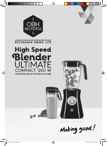 Brugsanvisning OBH Nordica 6830 Ultimate Compact Blender