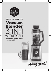 Handleiding OBH Nordica 7745 VitaFresh Blender